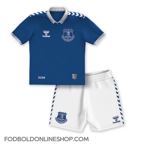 Everton Hjemme Trøje Børn 2023-24 Kortærmet (+ Korte bukser)